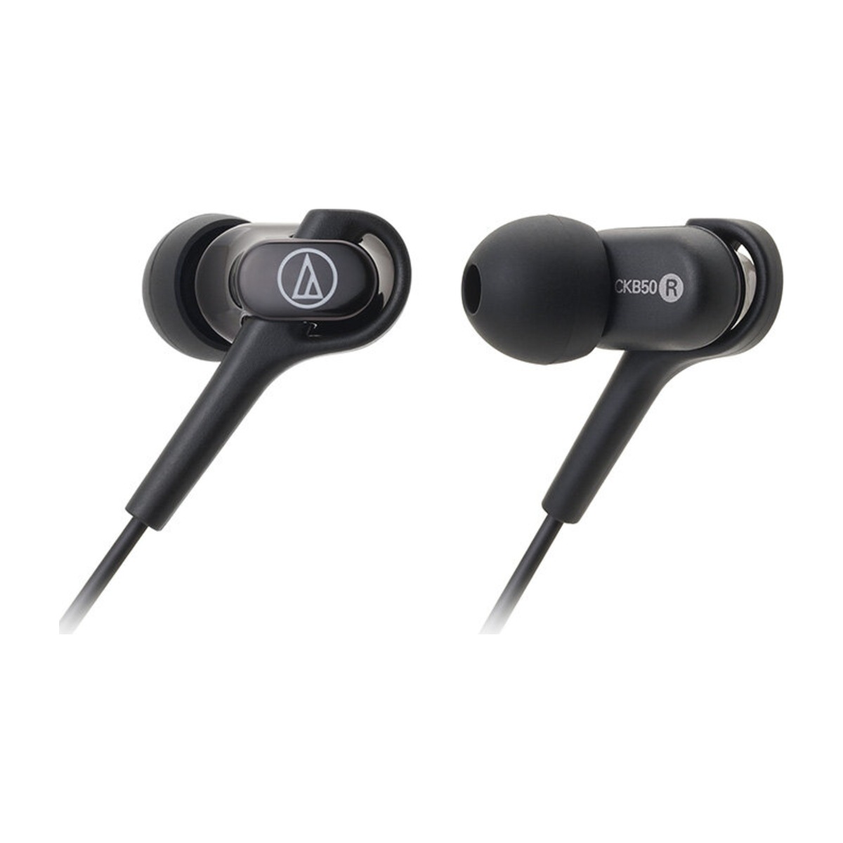 audio technica ath ckb50 black pair
