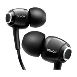 denon ah c560 in ear headphones black