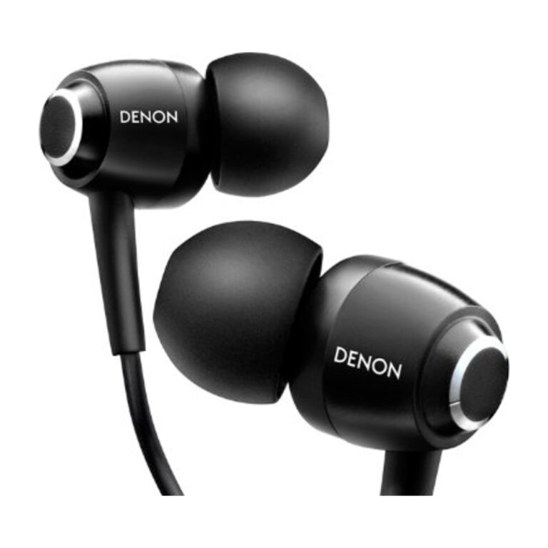 Denon AH-C560 In-Ear Headphones – Black, No Mic (Bulk Packaging)
