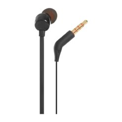 JBL Tune 110 wired in-ear earphones with mic – Black