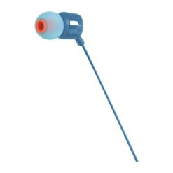 JBL Tune 110 wired in-ear earphones with mic – Blue