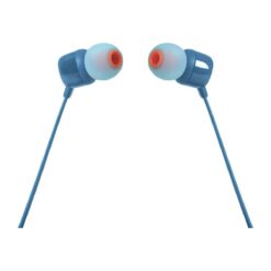 JBL Tune 110 wired in-ear earphones with mic – Blue