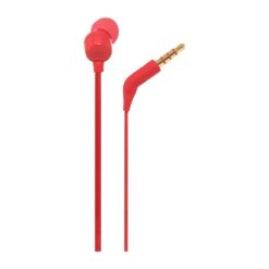 JBL Tune 110 wired in-ear earphones with mic – Red