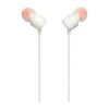 JBL Tune 110 wired in-ear earphones with mic – White
