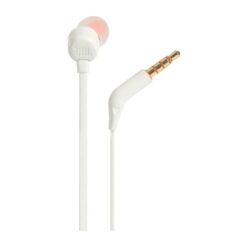 JBL Tune 110 wired in-ear earphones with mic – White