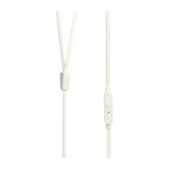 JBL Tune 110 wired in-ear earphones with mic – White