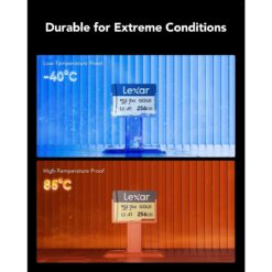 lexar gold 256gb microsd temperature proof