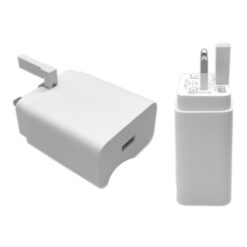 OPPO SUPERVOOC 80W UK charger VCB8JAYH adapter front and side view