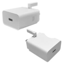 OPPO SUPERVOOC 80W UK charger VCB8JAYH adapter USB-A port and UK plug