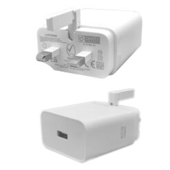 OPPO SUPERVOOC 80W UK charger VCB8JAYH UK three-pin plug and rating label