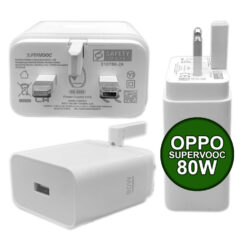 OPPO SUPERVOOC 80W UK charger VCB8JAYH with USB-C cable 3