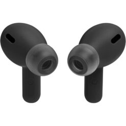 JBL Wave 200TWS Black earbuds with silicone ear tips