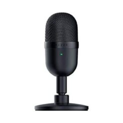 Razer Seiren Mini black USB streaming microphone front view