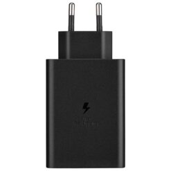 Samsung 65W Trio EU plug EU two-pin plug view