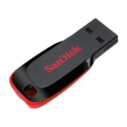 sandisk cruzer blade cz50 64gb usb flash drive angle