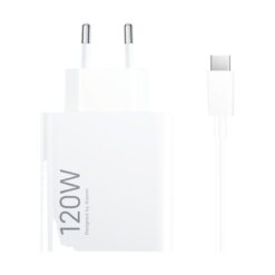 Xiaomi 120W HyperCharge Combo Type-A EU plug charger with USB-C cable