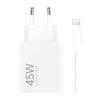 Xiaomi 45W HyperCharge Combo (Type-A) EU charger with USB-A to USB-C cable