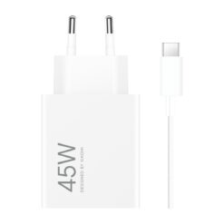 Xiaomi 45W HyperCharge Combo (Type-A) EU charger with USB-A to USB-C cable