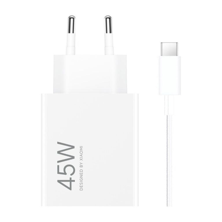 Xiaomi 45W HyperCharge Combo (Type-A) – EU Plug Charger + USB-C Cable