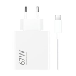 Xiaomi 67W HyperCharge Combo Type-A EU plug charger with USB-C cable
