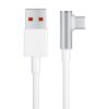 Xiaomi 6A L-shaped USB-A to USB-C fast charging cable white