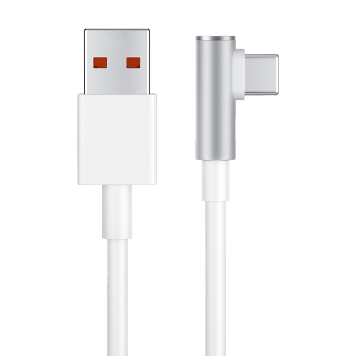 Xiaomi 6A L-shaped USB-A to USB-C fast charging cable white