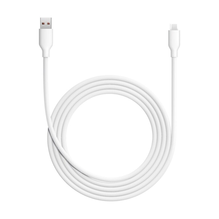 Xiaomi 6A Silicone USB-A to USB-C Fast Charging Cable 2m – White