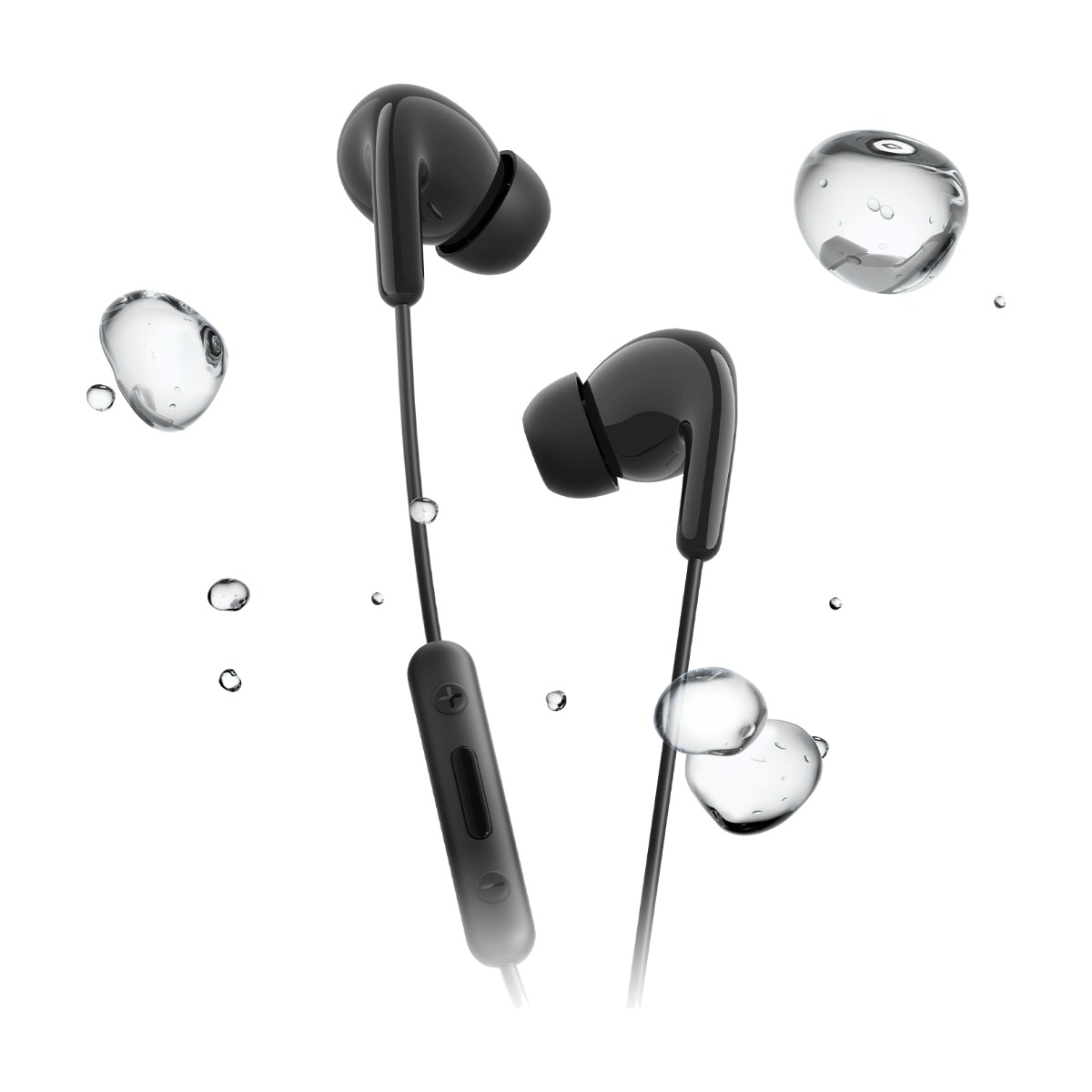 Xiaomi Type-C Earphones with mic black IP54 splash resistant